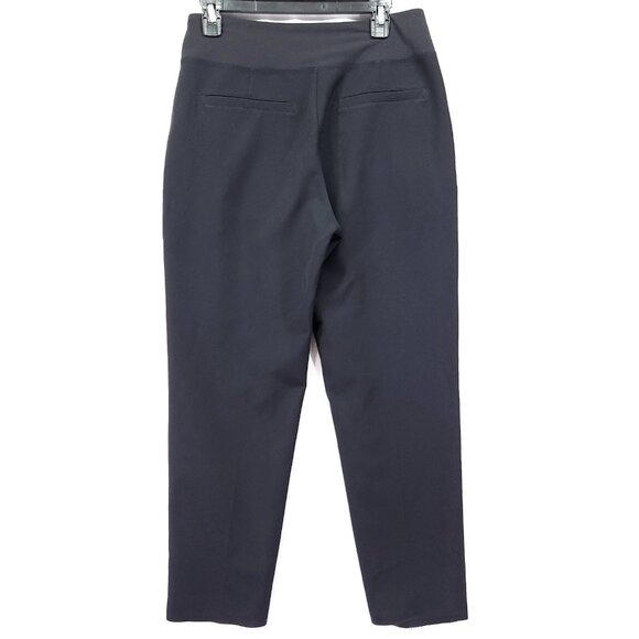 Athleta Brooklyn Ankle Pant Women's 4 Black Pull On Taper Athleisure Travel - Picture 2 of 16